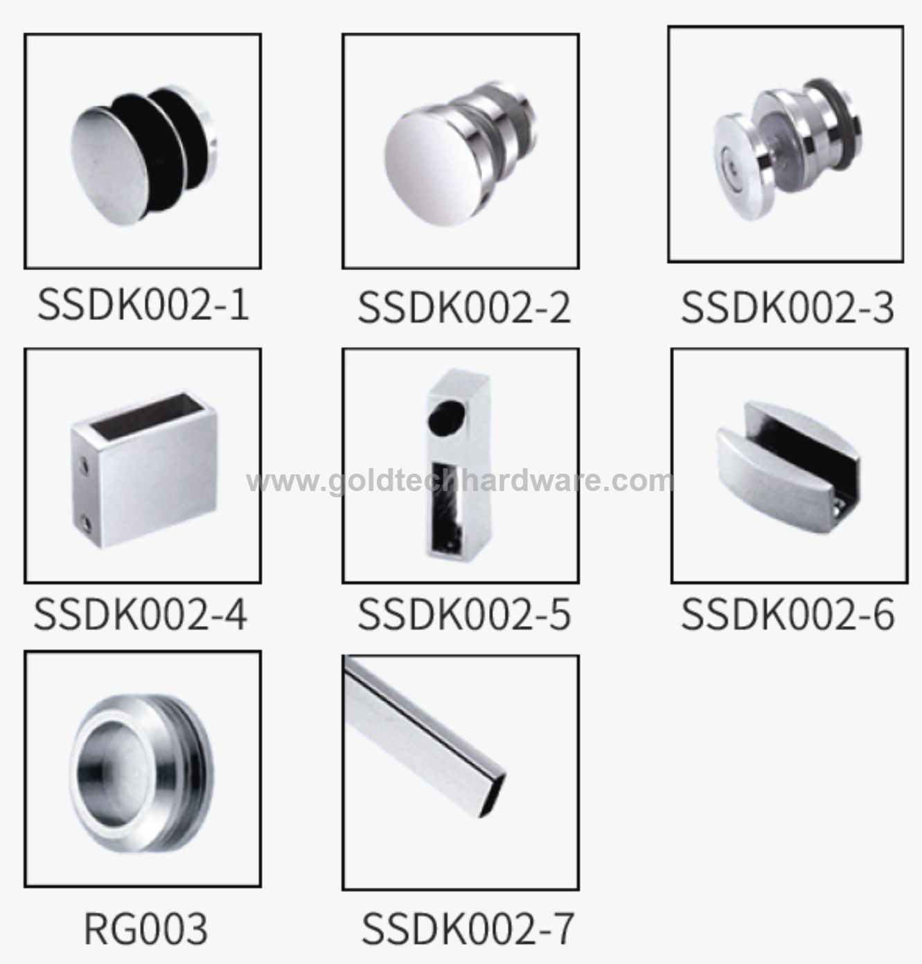 Комплект раздвижных душевых дверей SSDK002