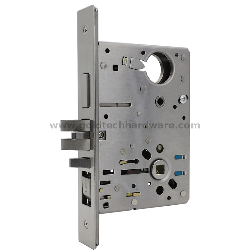 SUS304 Американский ANSI/BHMA A156.13 Врезной замок B220, внесенный в список UL Функция входа/офиса