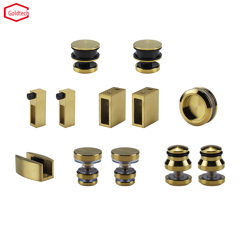 Комплект раздвижных дверей для безрамных стеклянных перегородок