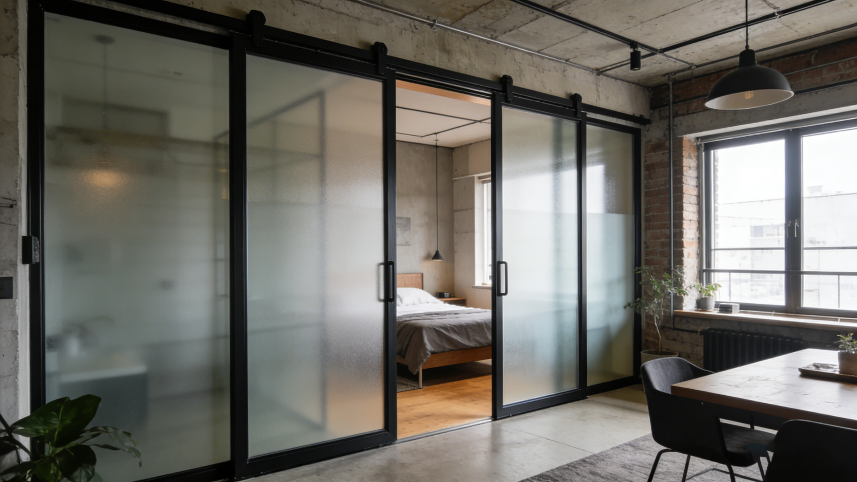 Замок стеклянной двери